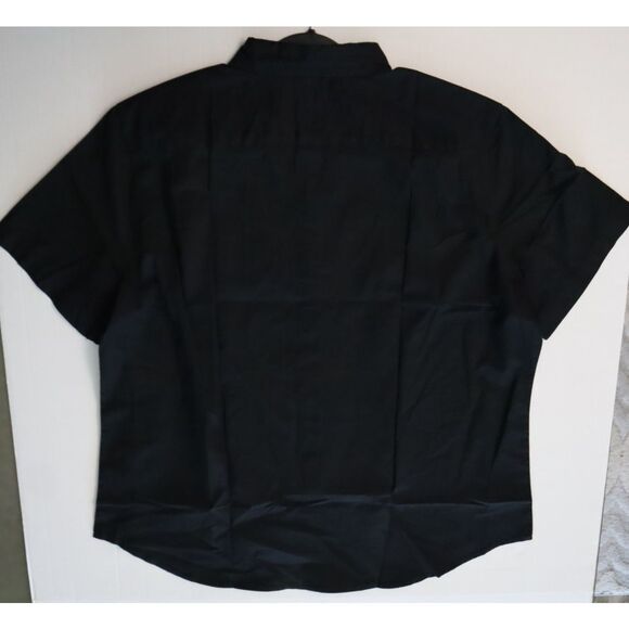 Levi's Men's Sz 2XL Black S/S Classic One-Pocket Standard Fit Button-Up Shirt - Picture 7 of 9